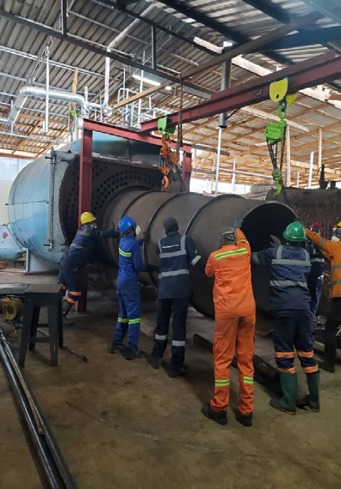 MPONDE TEA (LUSHOTO) – BOILER REFURBISHING